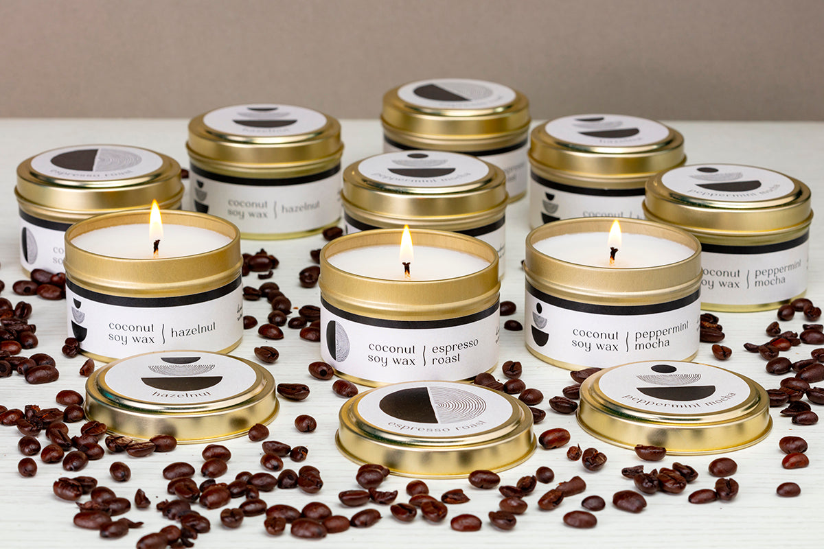 Coffee Travel Tins
