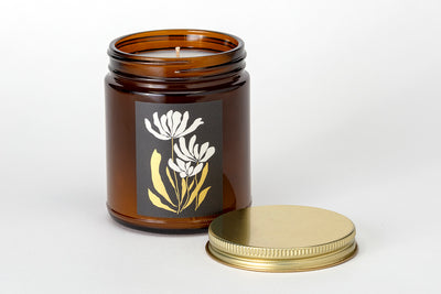 Gilded Botanical Jar