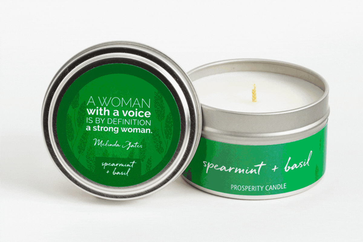 Year of Inspiration 4oz Quote Candles