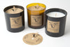 Wet Dog scented soy blend fair trade candles handmade by women artisans in the U.S. for taming the smell of a dog