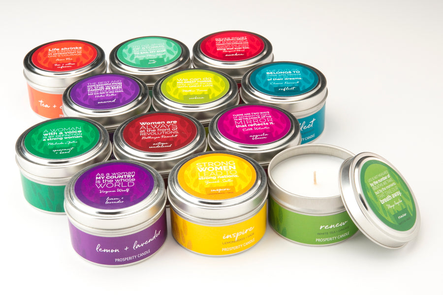 Year of Inspiration 4oz Quote Candles