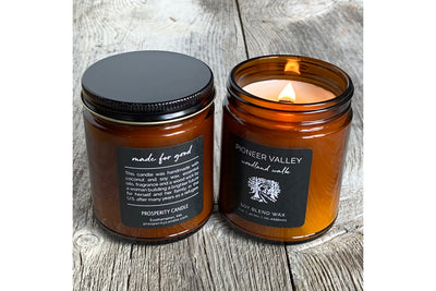 Pioneer Valley Candles - Ethically made soy blend candles that give back, handmade by women artisan refugees in the U.S.